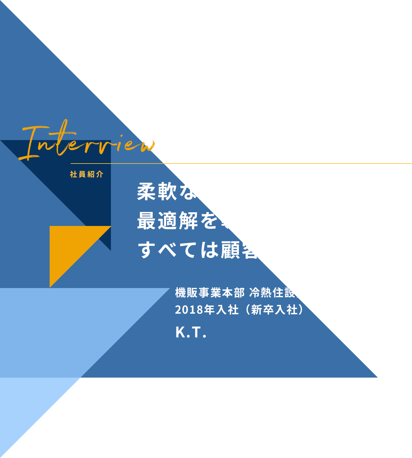 Interview 社員紹介